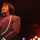 James Brown performs in New York City in 2003.